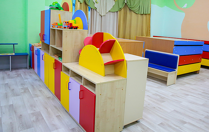 Игровые стеллажи для детских садов с доставкой в г. Краснодар