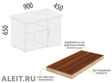 Фото 6: Тумба для офиса 3 - LID.82.T06-1