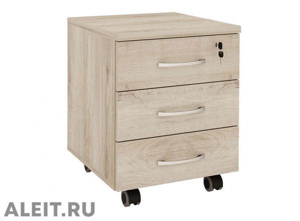 Подкатная офисная тумба с замком фото 2