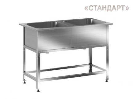 Цельнотянутая ванна, нержавейка AISI 430 в Краснодаре, школьная столовая, ресторан Краснодарский край