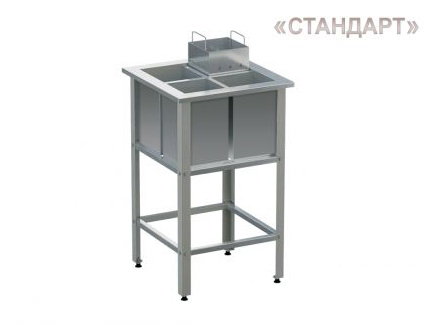 Ванна для обработки яиц M.2.Y в в Новороссийске, нержавейка AISI 430, общепит «Аleit-24» • Краснодар