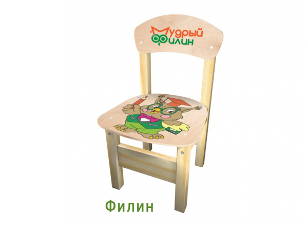 Стул детский из массива Aleit-24.ru, купить для детского сада фото 6